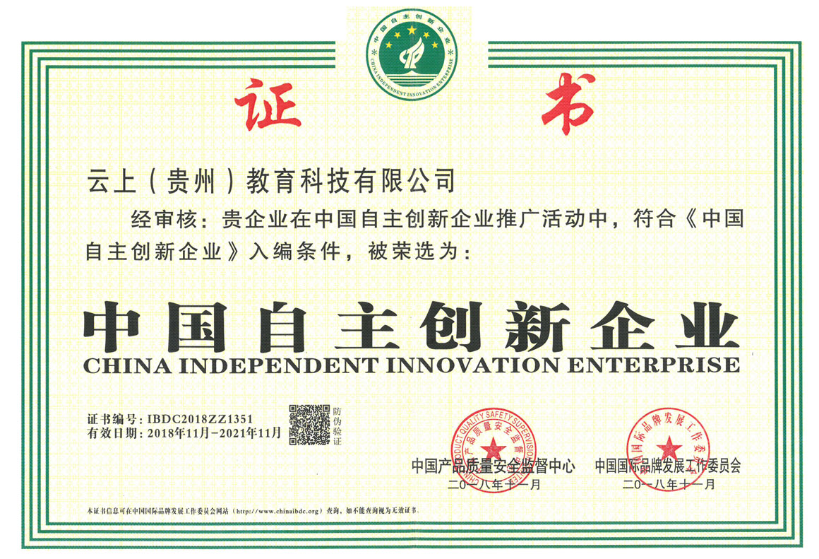 中国自主创新企业